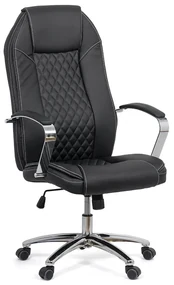 Scaun Directorial OFF 313 Negru – rezistent până la 150 Kg, ergonomic, cu șezut pe arcuri