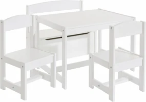 Set 4 piese Hoppekids MATHILDE alb