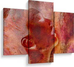 Tablou - Profilul feței feminine (90x60 cm)