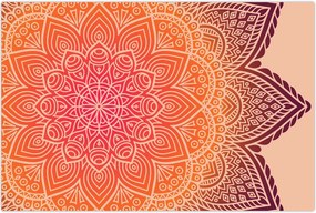 Tablou - Mandala artă (90x60 cm)