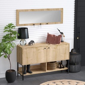 Set mobilier pentru hol Block (Stejar safir). 1072722