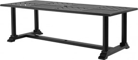 Masa pentru interior si exterior Bell Rive negru, 240x103cm 113620 HZ