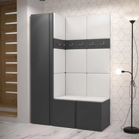 Hol Timothy IX (grafit) (piele ecologică Soft 017 (Alb)). Promo -17%. 1060223