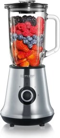 Severin SM 3737 - Blender de masă, 1 l, 500 W/230 V, inox/negru