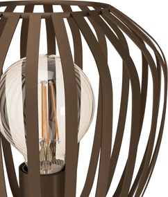 Eglo 901099 - Lampă de masă ESPINAL 1xE27/40W/230V bronz