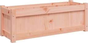 vidaXL Jardinieră de grădină, 90x31x31 cm, lemn masiv Douglas