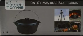 Oala fonta pura cu capac 30x 14cm 7.2 L Perfect Home 12015