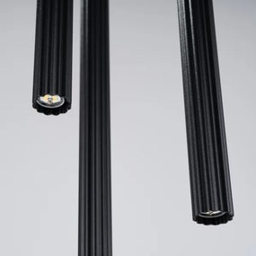 Lustră pe cablu Sollux SL.1341 ARCHE 3xG9/8W/230V negru