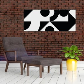 Tablou - Abstracție geometrică N⁰1 (120x50 cm)