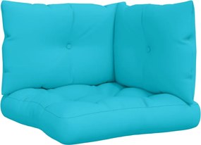 vidaXL Perne pentru paleți, 3 buc., turcoaz, țesătură oxford