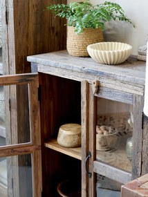 Vitrina din lemn reciclat, cu aspect vintage, Grimaud
