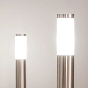 BRILAGI - Lampă de exterior cu senzor ELIA 1xE27/20W/230V IP44 100 cm crom
