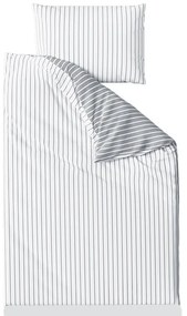 Lenjerie de pat din bumbac Caprivi gri nasture Dimensiunile lenjeriei: 70x90 cm, 140x200 cm