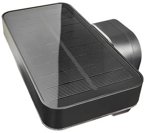 Aplica LED solara de perete, cu senzor de miscare, design modern, IP44 RICA SQUARE 2118161003 NL