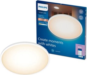 Philips-LED Plafonieră reglabilă SUPERSLIM LED/32W/230V 2700-6500K Wi-Fi