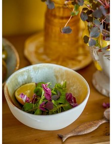 Boluri mici crem 4 buc. din gresie 525 ml Lacey – Bloomingville