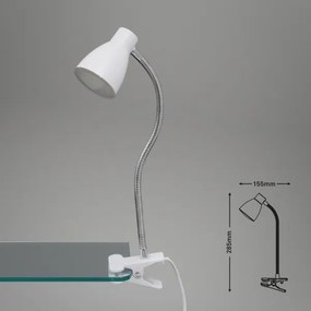 Lampă LED cu clemă GRIP LED/2,5W/230V alb Briloner 2615-016P