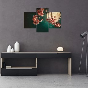 Tablou - Sakura în luna plină (90x60 cm)