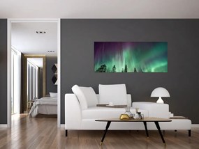 Tablou cu Northern Lights (120x50 cm)