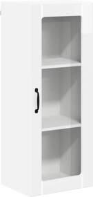 vidaXL Dulap de bucătărie Alb lucios 40 x 31 x 100 cm Lemn compozit