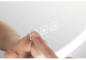 Paulmann 78952- Oglindă baie LED 21W IP44 MIRA cu iluminare și reglare 230V