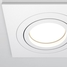 Spot Atom DL024-2-01W, incastrat, 1xGU10, alb, IP20, Maytoni