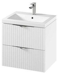 Cersanit S801-545 - Corp suspendat pentru baie cu lavoar TIRSO 60x45 cm, alb