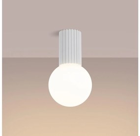 Plafonieră pentru baie Sollux SL.1708 HALO 1xG9/8W/230V IP44 alb