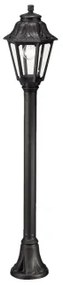 Mini stalp exterior 1 bec E27 IP55 Anna 96120F/BL