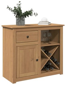 vidaXL Dulap cu sertar Panama, 93x40x80 cm, lemn masiv de pin