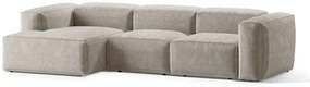 Coltar 3 locuri Bergamo velur reiat L304 cm