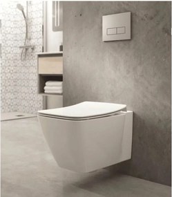 Set vas wc suspendat cu capac slim soft close Ideal Standard Strada II AquaBlade