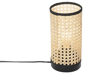 Lampă de masă rustică din ratan - Kata