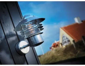 Nordlux - Aplică de exterior VEJERS 1xE27/60W/230V IP54 argintie