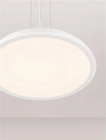 Lustra LED suspendata stil modern FELICIA alba 60cm