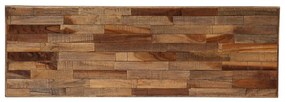 Masa consola, lemn masiv de tec reciclat, 90 x 30 x 76 cm