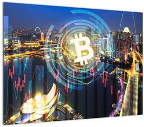 Tablou - Orașul investițiilor (70x50 cm)