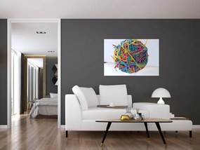 Tablou cu gumițe (90x60 cm)