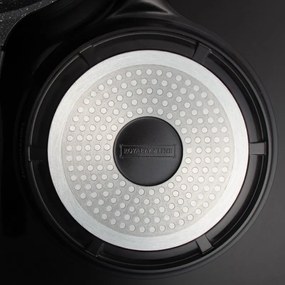 Mixer planetar Royalty Line RL-ES2014M Negru, 17 piese, Placare cu marmura, Inductie, Negru