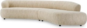 Canapea design LUX Cordova, Boucle sonata crem