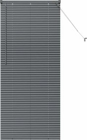 vidaXL Jaluzele venetiene Manual Gri închis 175 x 80 cm Aluminiu