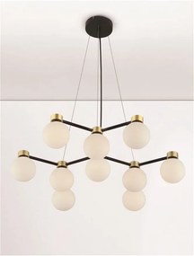Lustra suspendata cu 10 surse de lumina DOMINO