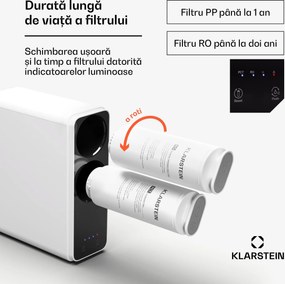 Klarstein PureLine 800, sistem de filtrare, osmoză inversă, 800 GPD / 3000 L/d