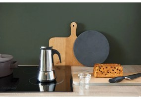 Espressor moka argintiu din oțel inoxidabil 400 ml Trevi – Leopold Vienna