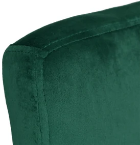 JAKS SCAUN DE BAR ARAKO BLACK VELUR  VERDE