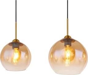 Globo 15788-4H - Candelabru suspendat pe cablu JAMESSA 4xE27/60W/230V, alamă