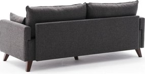 Canapea gri antracit 208 cm Bella – Balcab Home