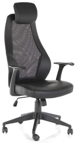 Scaun de birou Torino, negru
