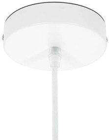 Lustra suspendata design decorativ Cloud alb 50cm