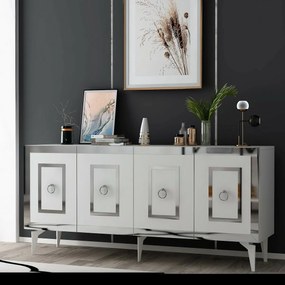 Dulap Karya White and Silver